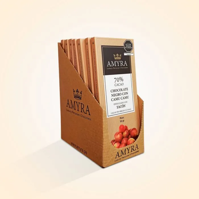 Barra Chocolate Sin Azucar Pack x6